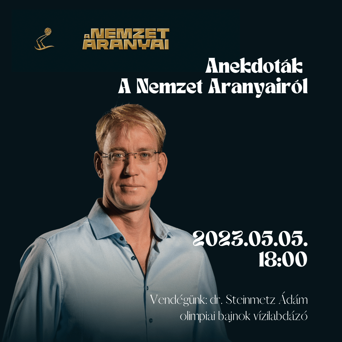 dr. Steinmetz Ádám lesz a vendégünk