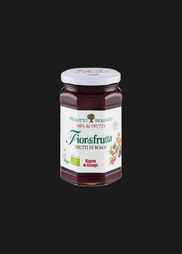 Rigoni di Asiago BIO erdei gyümölcs lekvár 330g