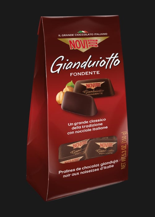 Novi Gianduiotto Fondente 150g