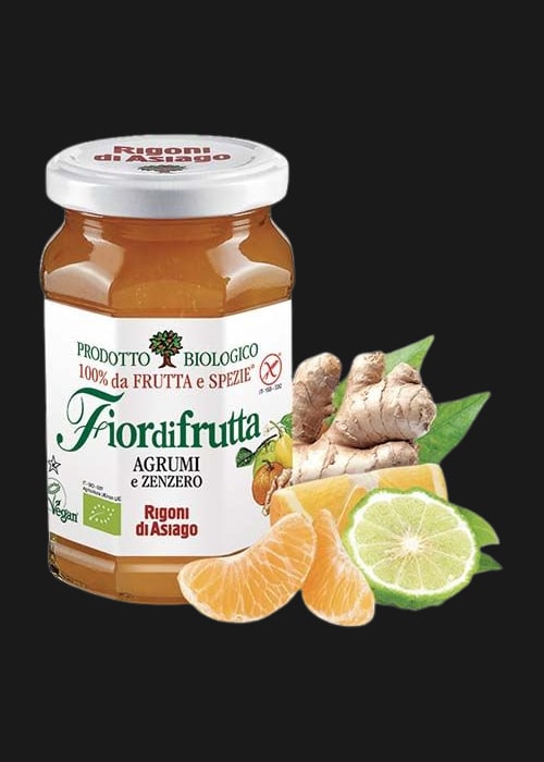 Rigioni di Asiago BIO Citrus és gyömbér lekvár 260 g