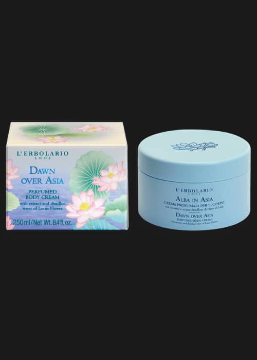 L'Erbolario Ázsiai Hajnal illatosított testápoló krém 250ml