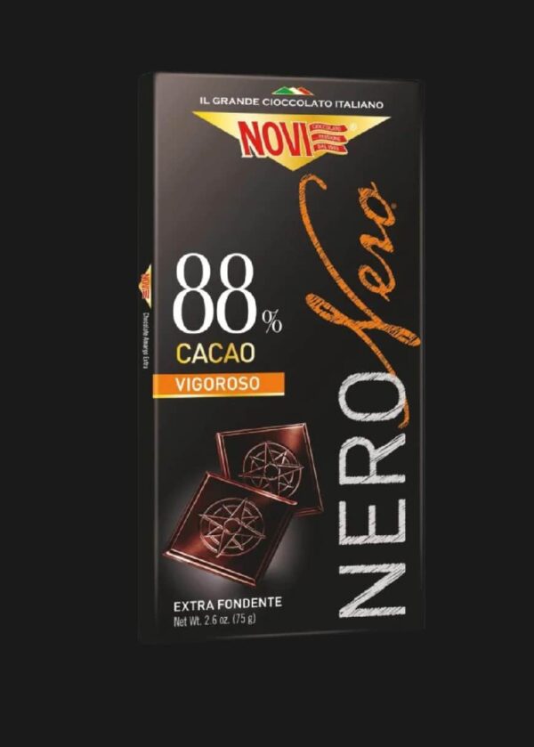 Novi Nero Vigoroso 88% étcsokoládé 75g